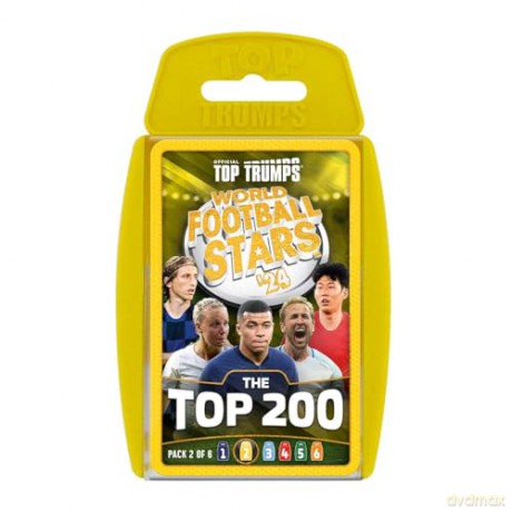 World Football Stars Top 200 Top Trumps - Pack 2