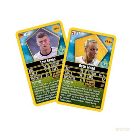 World Football Stars Top 200 Top Trumps - Pack 2