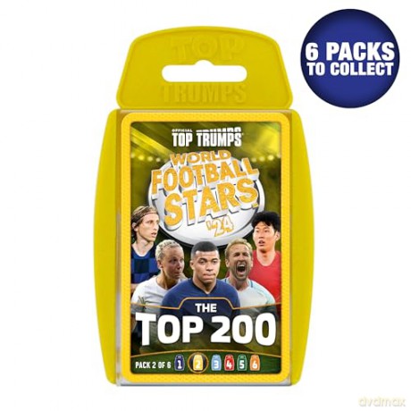 World Football Stars Top 200 Top Trumps - Pack 2
