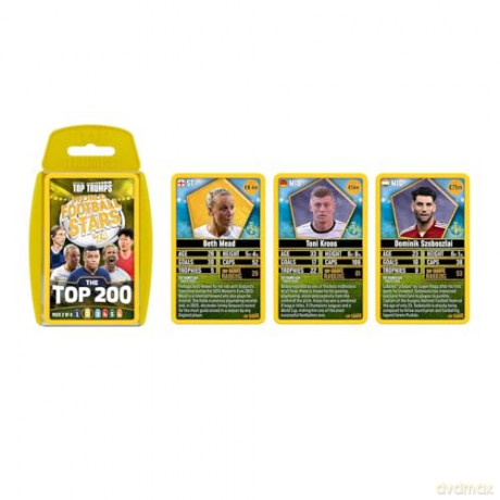 World Football Stars Top 200 Top Trumps - Pack 2