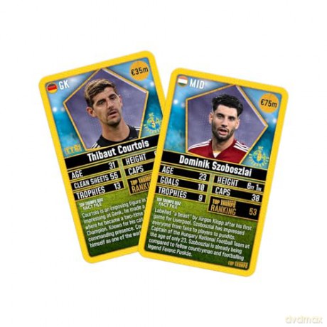 World Football Stars Top 200 Top Trumps - Pack 2