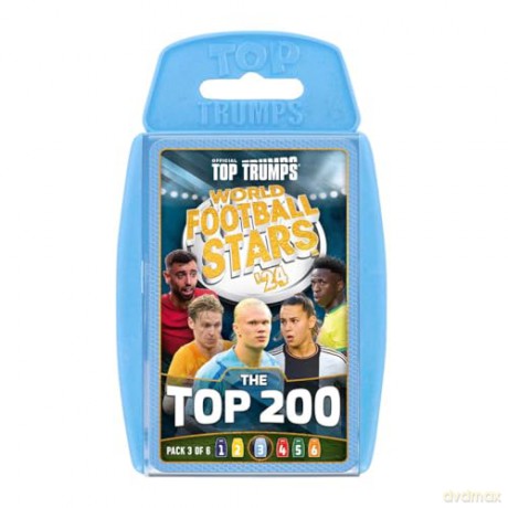 World Football Stars Top 200 Top Trumps - Pack 3