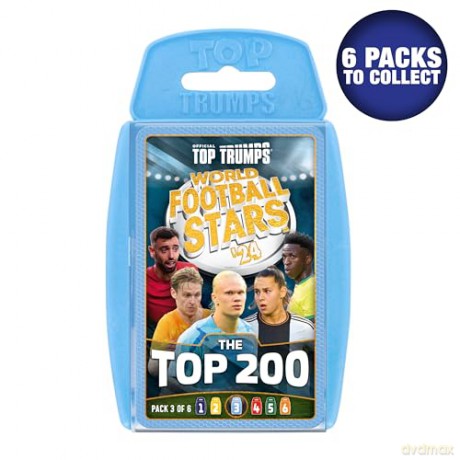 World Football Stars Top 200 Top Trumps - Pack 3