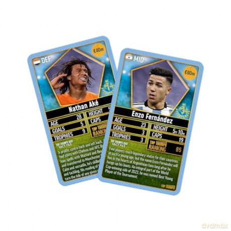 World Football Stars Top 200 Top Trumps - Pack 3