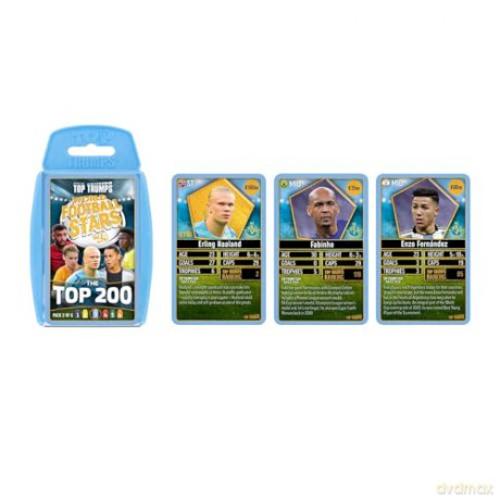 World Football Stars Top 200 Top Trumps - Pack 3