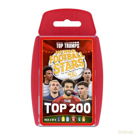 World Football Stars Top 200 Top Trumps - Pack 4