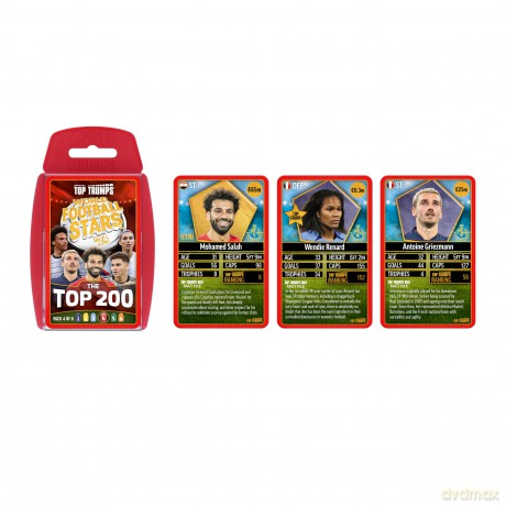 World Football Stars Top 200 Top Trumps - Pack 4