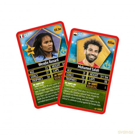 World Football Stars Top 200 Top Trumps - Pack 4