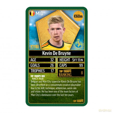 World Football Stars Top 200 Top Trumps - Pack 5