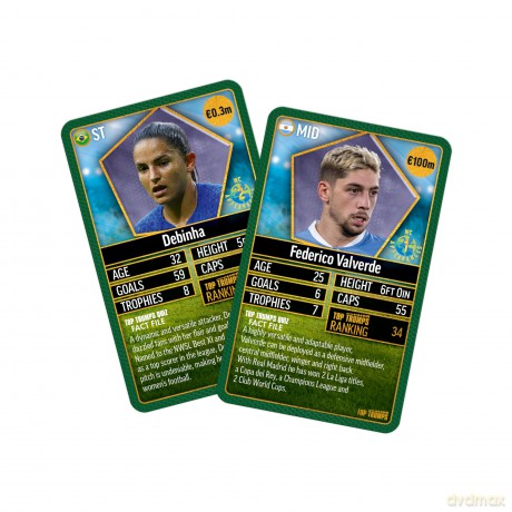 World Football Stars Top 200 Top Trumps - Pack 5