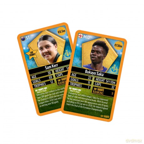 World Football Stars Top 200 Top Trumps - Pack 6