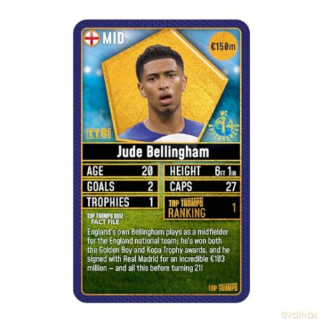 World Football Stars Top 200 Top Trumps - Starter Kit