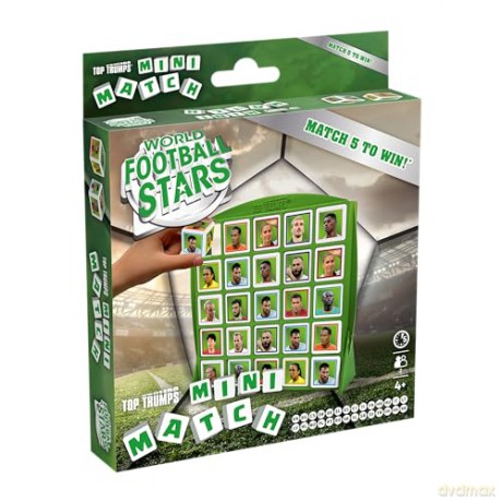 World Football Stars Top Trumps Mini Match