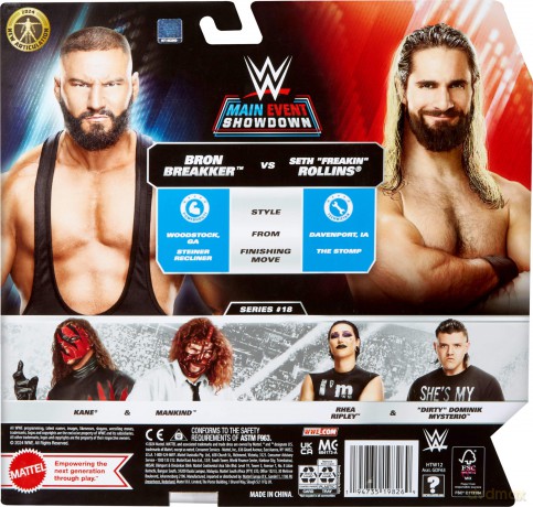 WWE - Main Event Showdown (Bron Beakker vs Seth Rollins)
