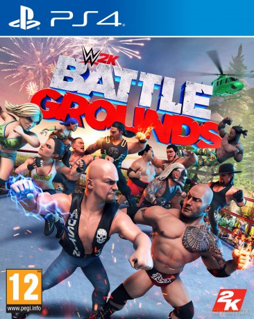 WWE Battlegrounds (German Box - PEGI Rating) [GRA PS4]