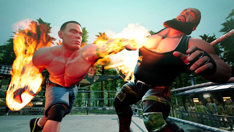 WWE Battlegrounds (German Box - PEGI Rating) [GRA PS4]
