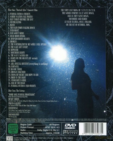 Sentenced: Buried Alive [2DVD]
