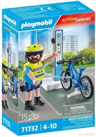 PLAYMOBIL Rowerowy patrol policji (71732)