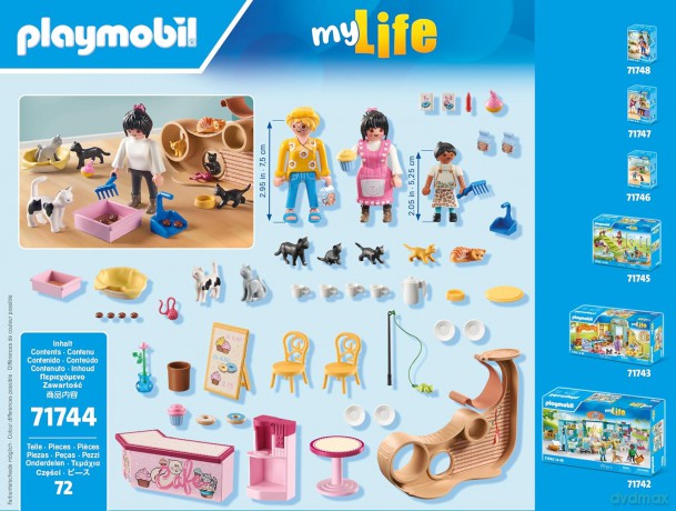 PLAYMOBIL Kocia kawiarnia (71744)