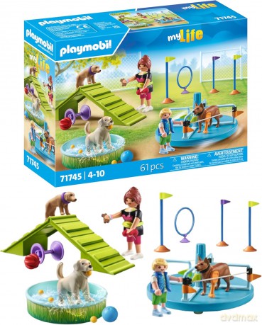 PLAYMOBIL Plac zabaw dla psów (71745)