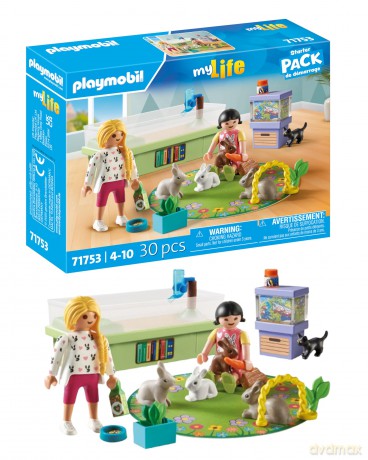 PLAYMOBIL Dziewczynki z królikami (71753)