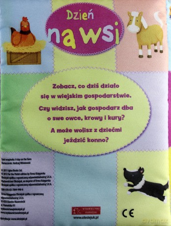 Dzień na wsi. Czytaneczka [KSIĄŻKA]