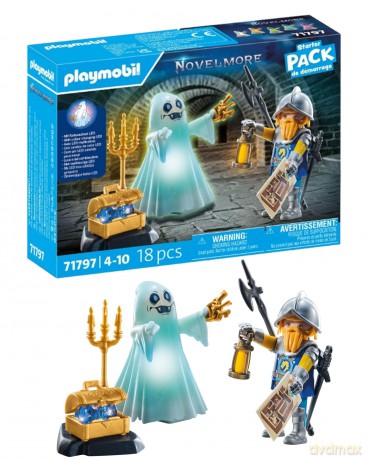 PLAYMOBIL Duch i rycerz Novelmore (71797)