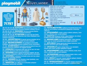 PLAYMOBIL Duch i rycerz Novelmore (71797)