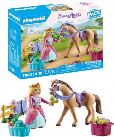 PLAYMOBIL Księżniczka z koniem (71801)