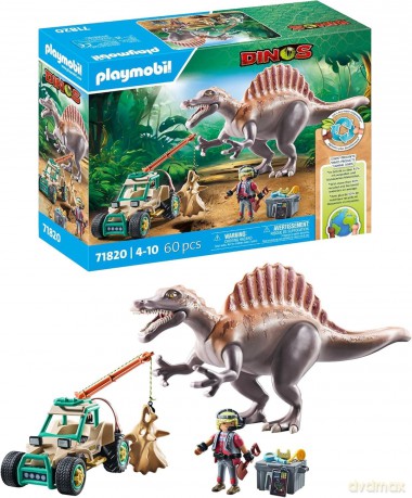 PLAYMOBIL Atak Spinozaurów (71820)