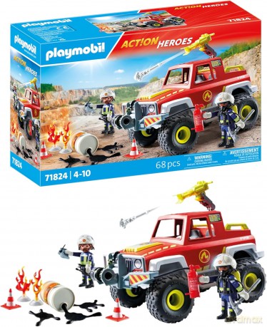 PLAYMOBIL Wóz strażacki (71824)