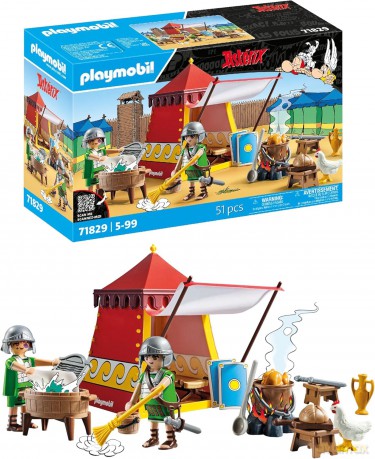 PLAYMOBIL Playmobil Asterix: Namiot legionistów (71829)
