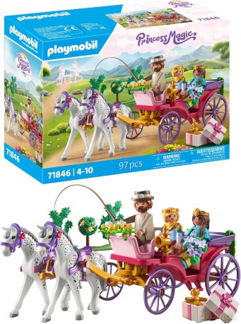 PLAYMOBIL Przejażdżka z parą książęcą (71846)