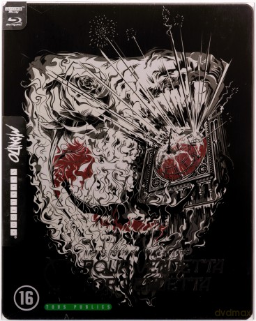 V for Vendetta (V jak vendetta) (steelbook) [Blu-Ray 4K]+[Blu-Ray]