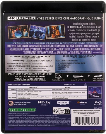 Haunted Mansion (Nawiedzony dwór) [Blu-Ray 4K]+[Blu-Ray]