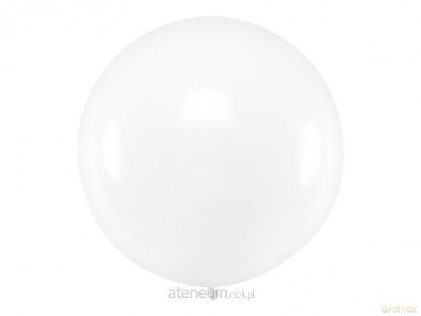 Balon okrągły Pastel Clear 1m