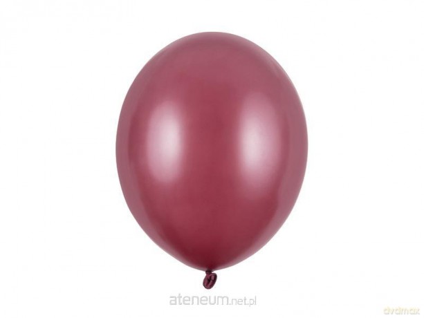 Balony Strong Metallic Maroon 30cm 10szt