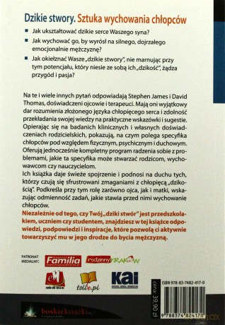 Dzikie stwory. Sztuka wychowania chłopców [KSIĄŻKA]