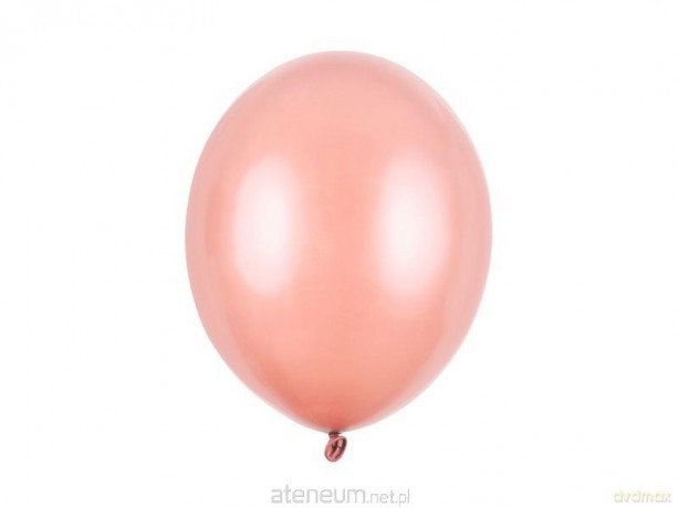 Balony Strong Metallic Rose Gold 30cm 100szt