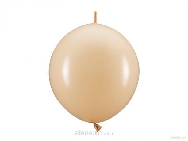 Balony z łącznikiem nude 33cm 20szt