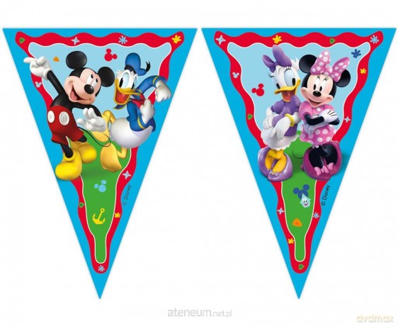 Banner Mickey Rock The House flagi