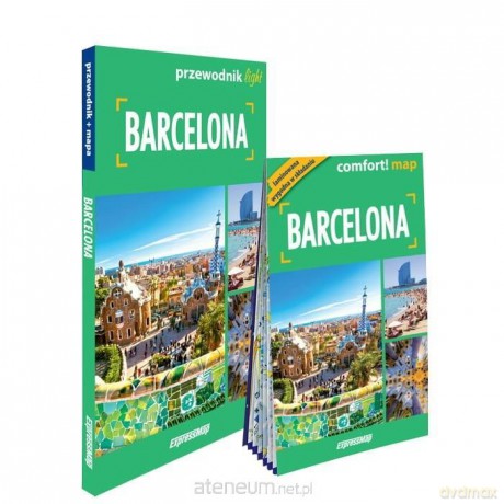 Barcelona light: przewodnik + mapa [KSIĄŻKA]