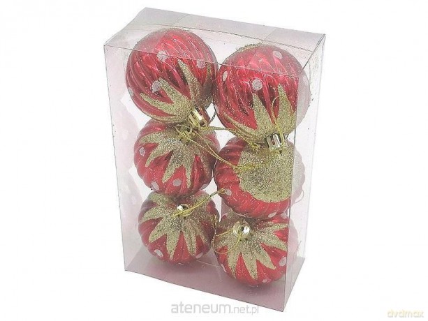 Bombki 6cm 6szt