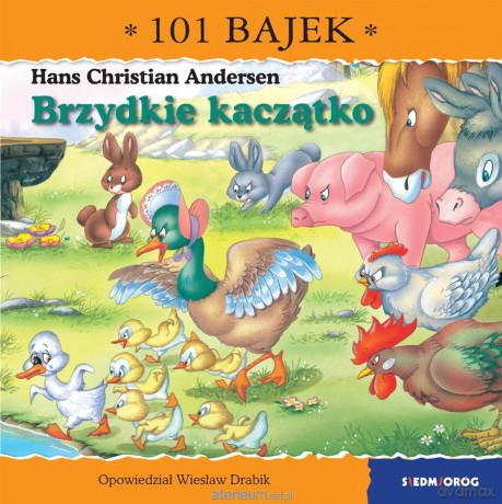 Brzydkie kaczątko. 101 bajek - Wiesław Drabik [KSIĄŻKA]