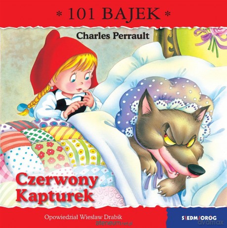 Czerwony Kapturek. 101 bajek - Wiesław Drabik [KSIĄŻKA]