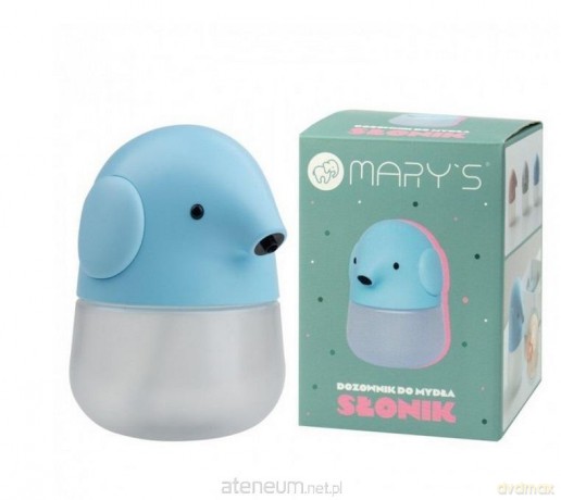 Dozownik do mydła słonik niebieski