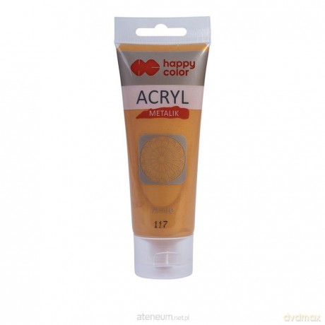 Farba akrylowa 75ml florenckie złoto metalik