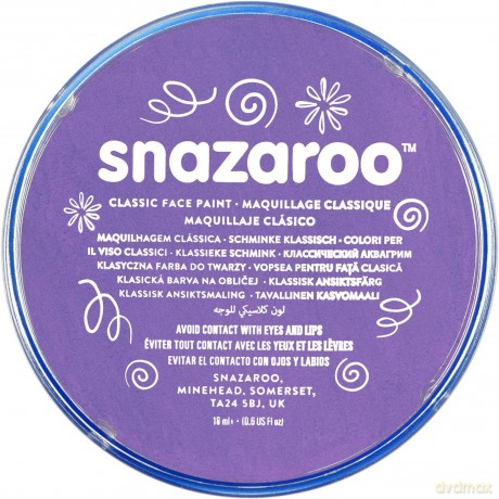Farba do twarzy liliowa 18ml