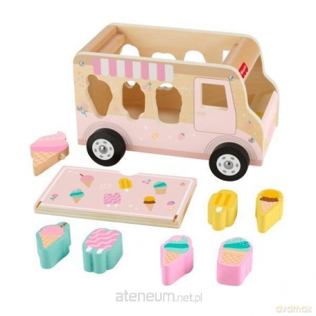Fisher Price Ciężarówka z lodami drewniany sorter