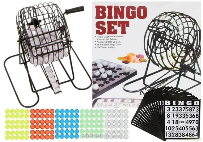 Gra losowa bingo lotto metalowe [GRA]